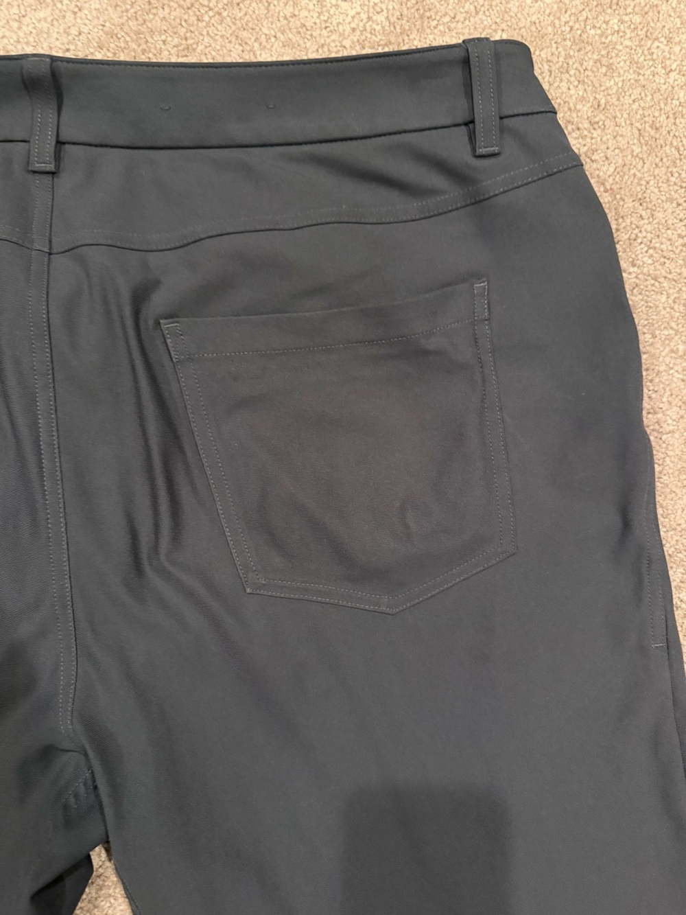 Lululemon ABC Warpstreme Pants Men’s 38 Black 31” - Picture 7 of 8